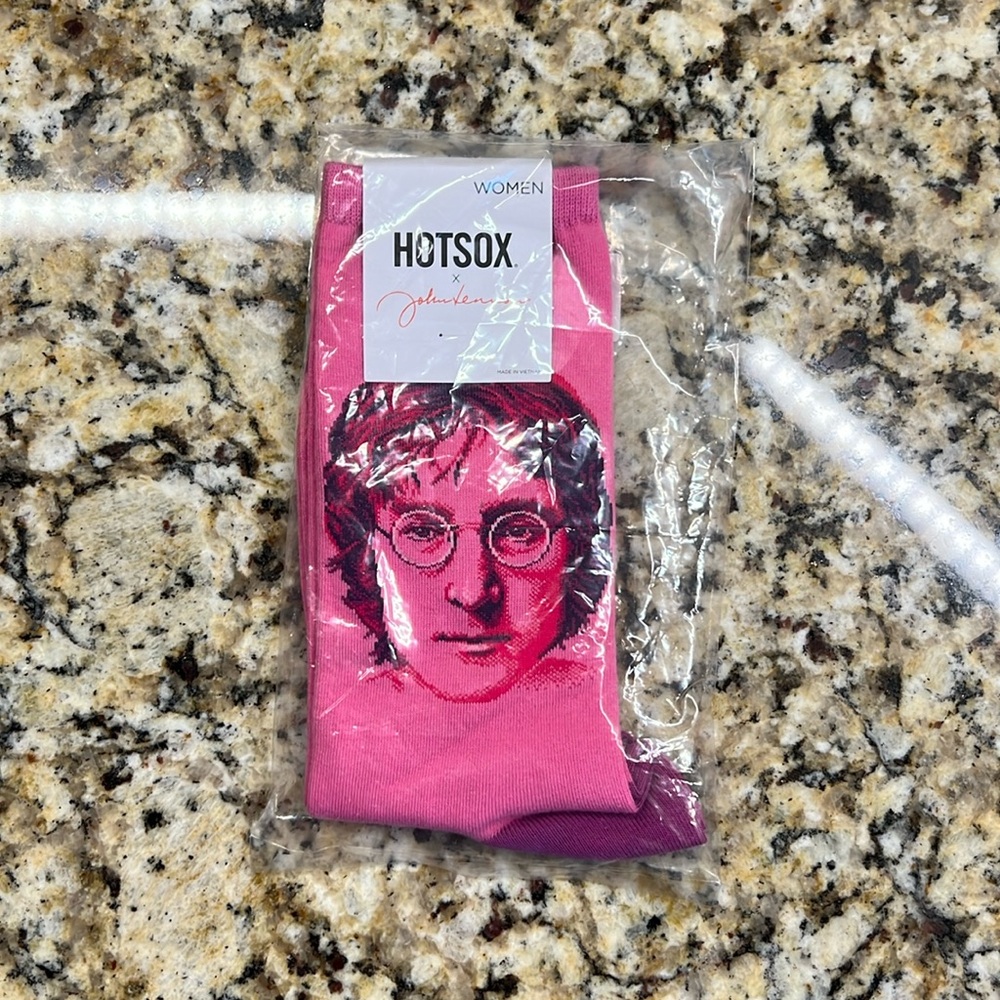 John Lennon Hotsox women's socks